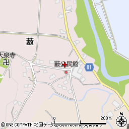 千葉県市原市藪737周辺の地図