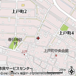 岐阜県各務原市上戸町4丁目132周辺の地図