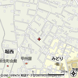 神奈川県秦野市堀西602周辺の地図