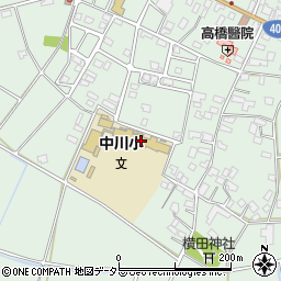 袖ヶ浦市立中川小学校周辺の地図