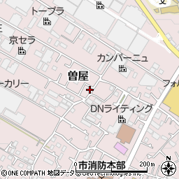 神奈川県秦野市曽屋557周辺の地図