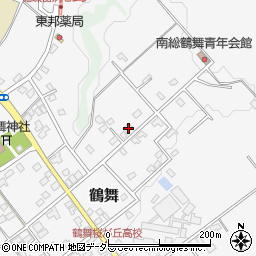 千葉県市原市鶴舞499-2周辺の地図