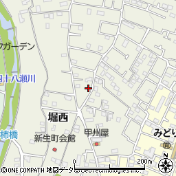 神奈川県秦野市堀西823-5周辺の地図