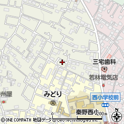 神奈川県秦野市堀西901-7周辺の地図