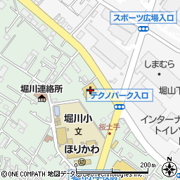 バースデイ堀川店周辺の地図