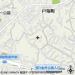 神奈川県横浜市戸塚区戸塚町849-58周辺の地図