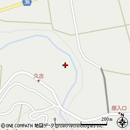 鳥取県西伯郡伯耆町久古73周辺の地図