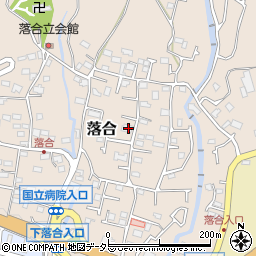 神奈川県秦野市落合316周辺の地図