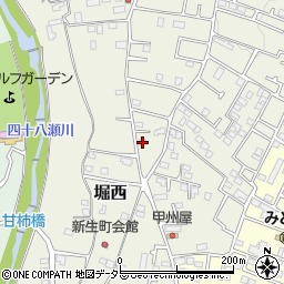 神奈川県秦野市堀西824-11周辺の地図