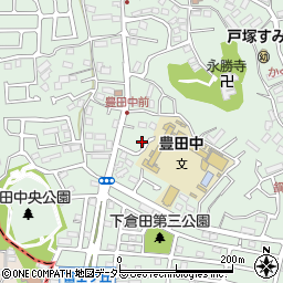 神奈川県横浜市戸塚区下倉田町1062周辺の地図