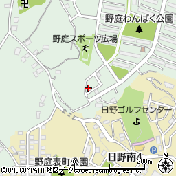 神奈川県横浜市港南区野庭町661-4周辺の地図