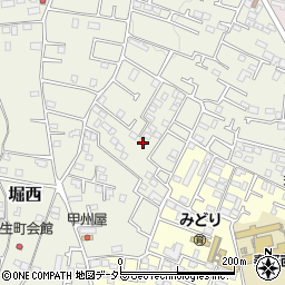 神奈川県秦野市堀西602-6周辺の地図