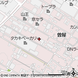 神奈川県秦野市曽屋586周辺の地図