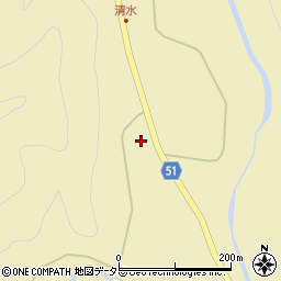 京都府綾部市五津合町中段周辺の地図