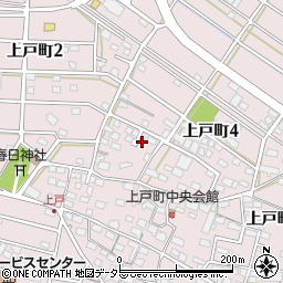 岐阜県各務原市上戸町4丁目144周辺の地図