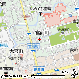 滋賀県長浜市宮前町8周辺の地図