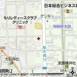 ファミリーマート大垣中野町店周辺の地図