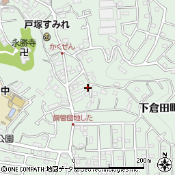 神奈川県横浜市戸塚区下倉田町1698周辺の地図