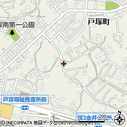 神奈川県横浜市戸塚区戸塚町849-1周辺の地図