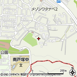 神奈川県横浜市戸塚区戸塚町1810-4周辺の地図