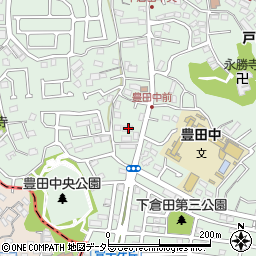 神奈川県横浜市戸塚区下倉田町1077周辺の地図