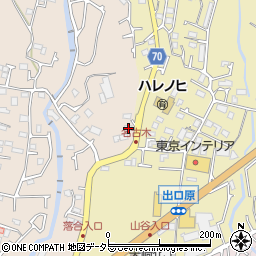 神奈川県秦野市落合40周辺の地図