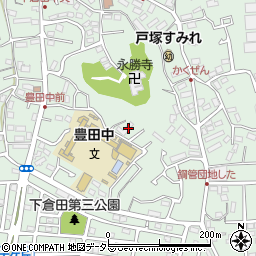 神奈川県横浜市戸塚区下倉田町1006周辺の地図