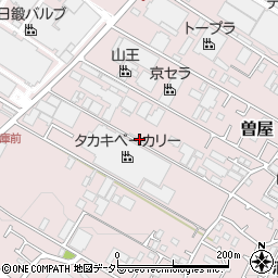 神奈川県秦野市曽屋588周辺の地図