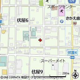 岐阜羽島警察署岐南交番周辺の地図