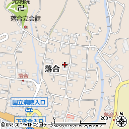 神奈川県秦野市落合303周辺の地図