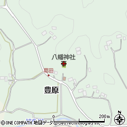 八幡神社周辺の地図