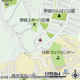 神奈川県横浜市港南区野庭町661周辺の地図