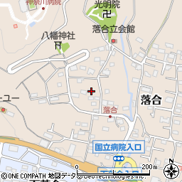 神奈川県秦野市落合536周辺の地図