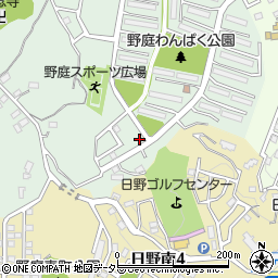 神奈川県横浜市港南区野庭町661-33周辺の地図