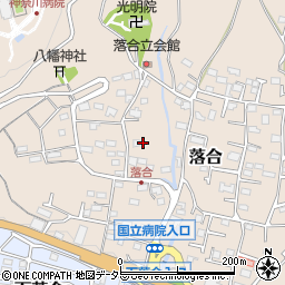 神奈川県秦野市落合586周辺の地図