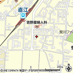 島根県出雲市斐川町上直江3158周辺の地図