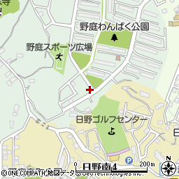 神奈川県横浜市港南区野庭町661-2周辺の地図