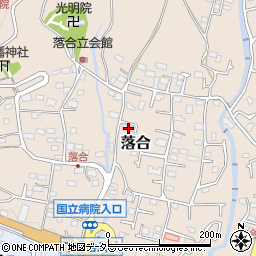 神奈川県秦野市落合306周辺の地図