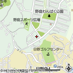 神奈川県横浜市港南区野庭町661-9周辺の地図
