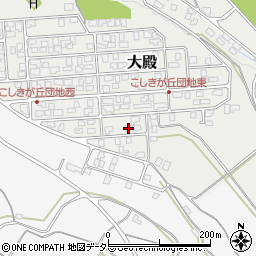 鳥取県西伯郡伯耆町大殿1325-3周辺の地図