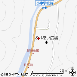 飯田市立　上村診療所周辺の地図