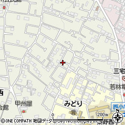 神奈川県秦野市堀西607-4周辺の地図