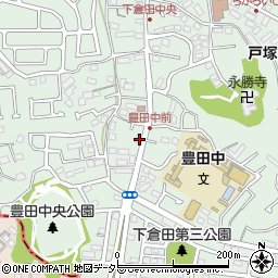 神奈川県横浜市戸塚区下倉田町1087-1周辺の地図