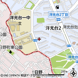 ＵＲ洋光台北３－２２周辺の地図