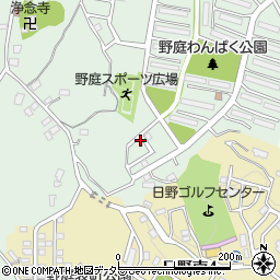 神奈川県横浜市港南区野庭町661-21周辺の地図