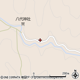 京都府綾部市八代町藤ケ迫周辺の地図