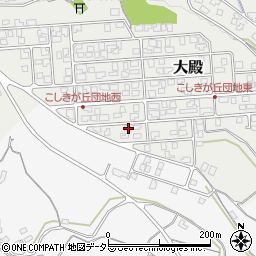 鳥取県西伯郡伯耆町大殿1365-6周辺の地図