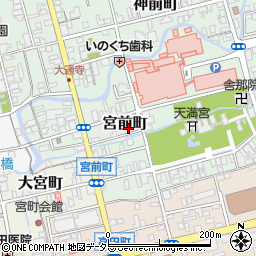 滋賀県長浜市宮前町7-20周辺の地図