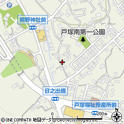 神奈川県横浜市戸塚区戸塚町1530-2周辺の地図