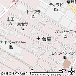 神奈川県秦野市曽屋561周辺の地図